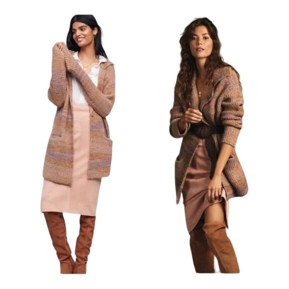 Anthropologie Maeve Wainwright Sweater Mohair Wool Blend Small Petite - Picture 13 of 13